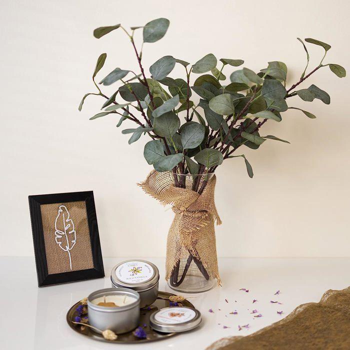 Chemin de Table - Creative Deco - Jute - 30cm x 10m - Beige - Naturel - Uni