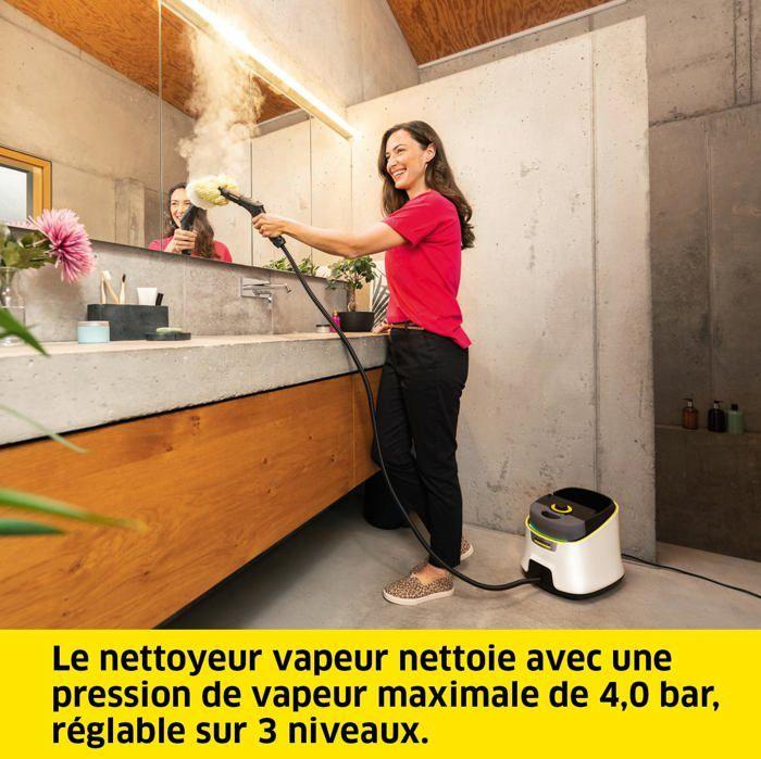 Nettoyeur vapeur - kärcher - sc 4 deluxe iron - 4 bars - 3 minutes - 99,99% virus éliminés