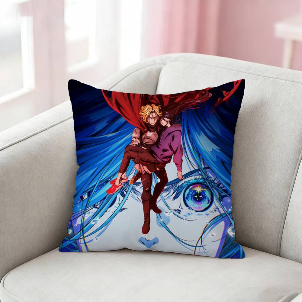 Fashion ZZenshu Anime Pillow Case for Sofa Living Room Home office Decor Protective Cover