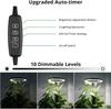Xiaomi Plant growth light, full spectrum LED indoor plant lighting, height adjustable with automatic switch timer for 3/9/12 hours