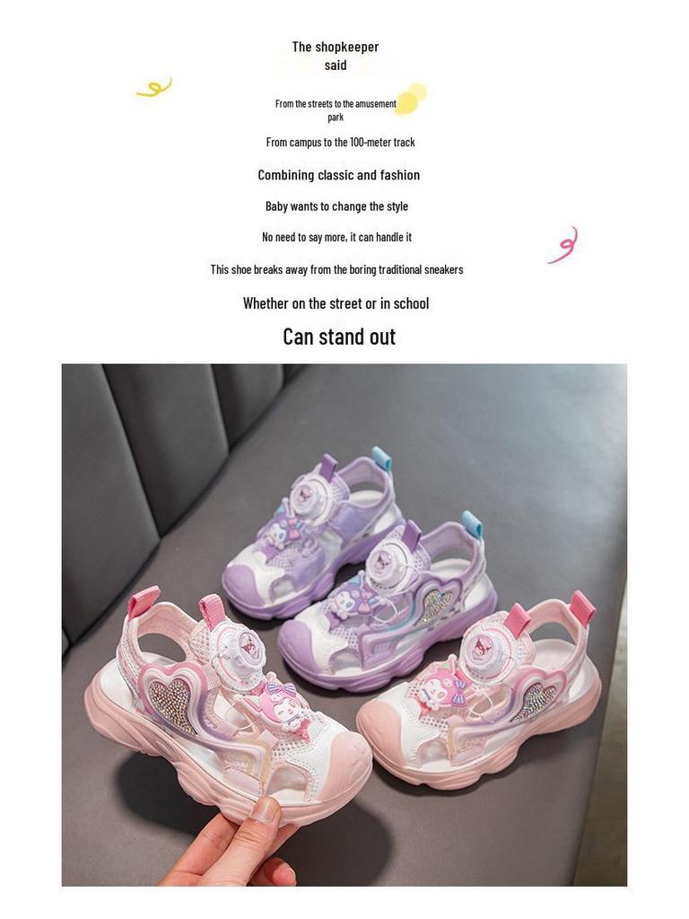 Baby Mädchen Strass-Turban-Sandalen - 2025 Sommer Funktionale Strandschuhe