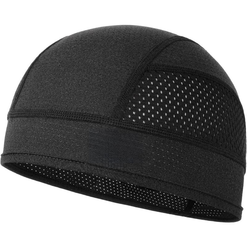 1PC cycling motorcycle helmet lined with sweat-proof cap, lightweight breathable mesh helmet liner, unisex