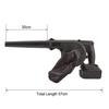 2 In 1 2800W Cordless Electric Air Blower Vacuum Cleannig Blower Blowing & Suction Leaf Dust Collector for Makita 18V Battery