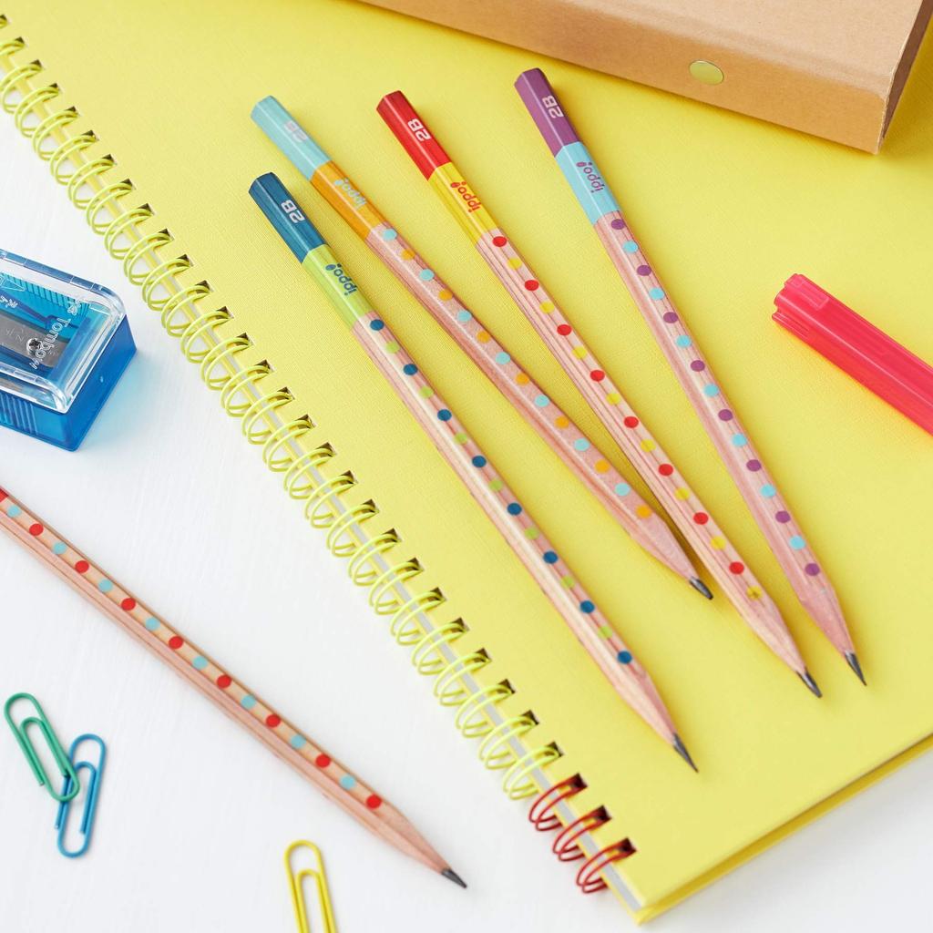 Tombow Pencil Triangular Pencil 2B Easy to Grip Writing Pencil surface and grip - (with non-slip guide) KB-EG01-2B