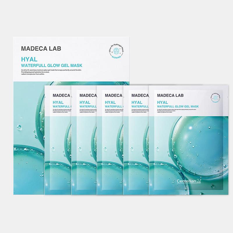 CENTELLIAN24 Madeca Lab Hyal Waterfull Glow Gel Mask 22g*5EA