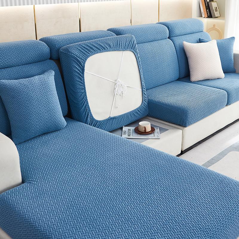 Husă de pernă de scaun jacquard pentru canapea pentru sufragerie Animale de companie Copii Covoraș pentru scaun Husă de mobilă Husă extensibilă detașabilă pentru canapea