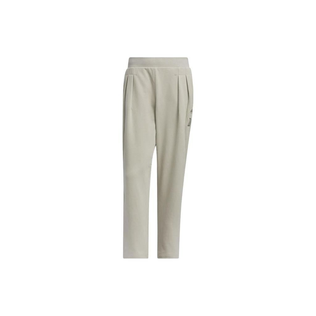 Adidas Wuji Heavy French Terry Pants Men Bottoms Beige JE6662