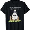 Mouton Noir Dans La Famille Drôle Rebelle Ne S'intègre Pas Paria Design T-Shirt
