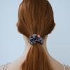 Mellotory Rose Metal Scrunchie (deep Gray)