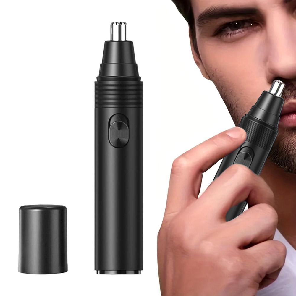 Electric Nose Hair Trimmer Rounded Tip Safe Painless Waterproof Portable Multifunctional for Men Women Eyebrow Trimmer