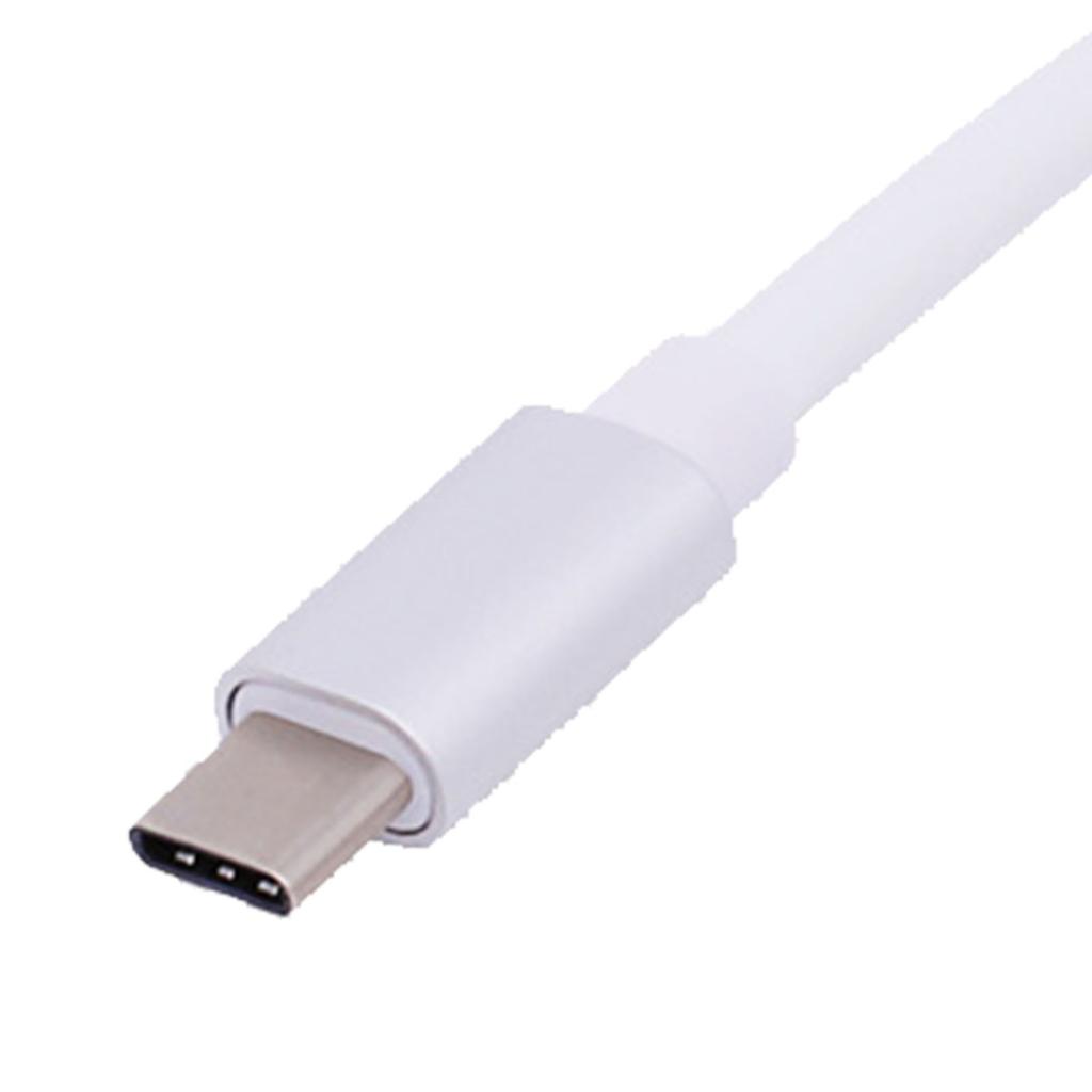 Type C to HD Multimedia Interface Adapter Support 4K 10GBit Both Sides Inserted Plug and Play USB C to HD Adapter Silver
