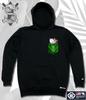 Shark-Dog-Hoody-107 Shark Dog Surfing Hawaii Character Graphic Hoodie