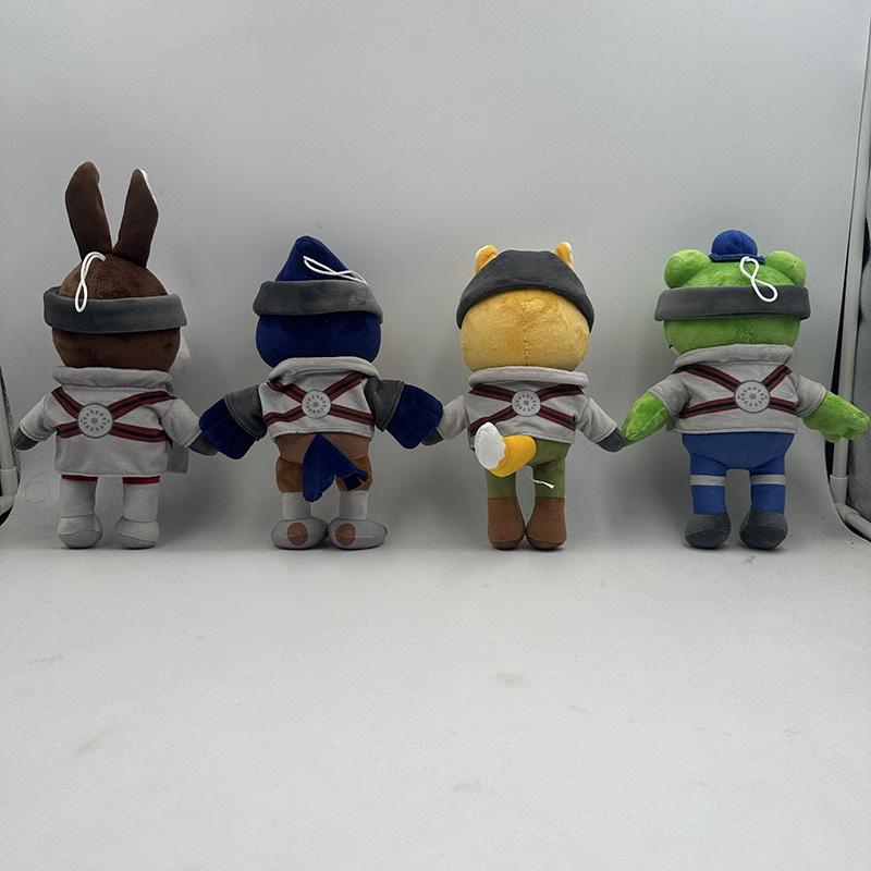 Star Fox Series Plush Toy - Soft Stuffed Figure Of Falco Peppy Slippy Cute Game-Themed Home Decor Birthday Gift For Fans