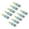 10pcs Flat Blade Tattoo Needles Disposable Smoothing Needle Stroke Tattoo Cartridge Needles for
