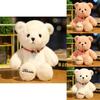 Cute Teddy Bear Plush Toy With Short Pile Fabric For Childrens Birthday Gift