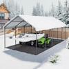 13' x 26' Metal Carport Heavy Duty Outdoor Car Shelter Garage for Boats
