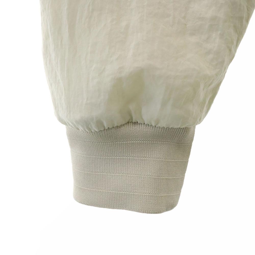 Nike Swoosh Logo Reversible Jacket S White Bore Men's Used