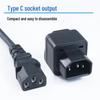 EMI 220V Single Phase 10A Power Cable with C13 Interface & Anti-interference Filter for HIFI Audio