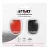 Arcas 2 Led Mobile Light 2pcs Set (Red/White)