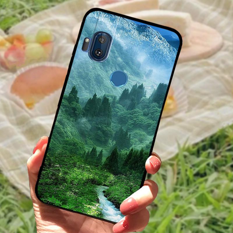 For Moto One Hyper Case Cover For Moto OneHyper Silicone Soft Marble Black Bumper Funda Coque for Moto One Hyper Protective Capa