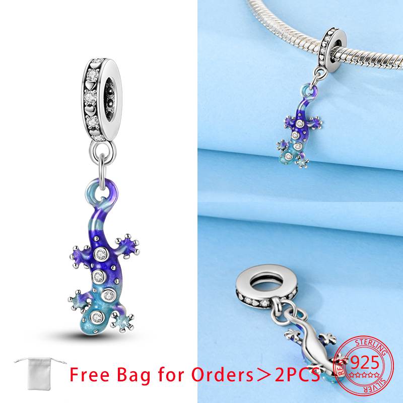 Animals Beads Pendant Fit Bracelet Necklace Charms Copper Originales Accessories Bead Jewelry Making Fine Jewelry Gift