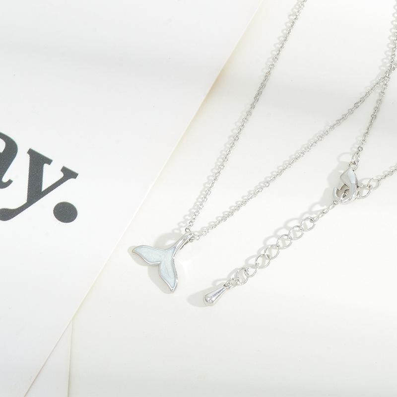 

Ожерелья для женщин корейская мода сексуальная женская ключичная цепочка ювелирные изделия ожерелье хвост русалки