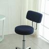 Bar Round Chair Backrest Cover All-inclusive Simple Stool Chair Back Cover Dustproof Swivel Protective Chair Home Decoration