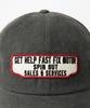 OUTSTANDING Mot Series Cap(Spin Out)_Pigment Charcoal