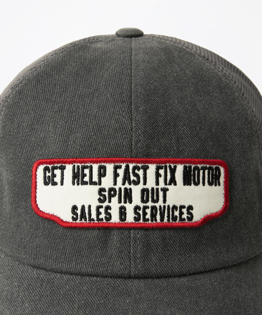 OUTSTANDING Mot Series Cap(Spin Out)_Pigment Charcoal