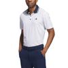 Adidas Ultimate365 Tour Twistknit Polo Shirt Comfortable Lightweight Stretch Short Sleeve Polo Men tops White IW1471