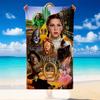 Quick Dry Beach Towel The Wizard Of Oz Pattern, Lightweight Absorbent Towel for Pool Beach Vacation Use