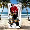 Elvis Beach Towel Super Soft Microfiber Quickdry Fabric Comfortable Lightweight