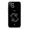 Twelve Constellations Luxury Phone Case For iPhone 16 13 15 14 12 11 Pro MAX XR X SE XS 7 8 Plus Soft TPU Shockproof Cover