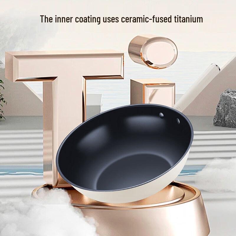 Oumeida 32cm Titanium Wok