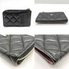 Used CHANEL MatrasseCoin Case Leather Women