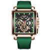 LIGE Marque Top Luxe Montres Homme Bracelet Silicone Montre Étanche Sport Militaire Montre Homme Chronographe Quartz Montre-bracelet Reloj