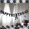 Happy Birthday Aluminum Foil Balloon Set Festive Party Decoration For Celebrations