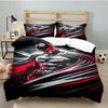 3PCS Breaks Through Bat Bedding set,Ideal For1pc Duvet Cover And 2pcs Pillowcases Perfect for Christmas gift,Ideal for Bedroom, Dormitory