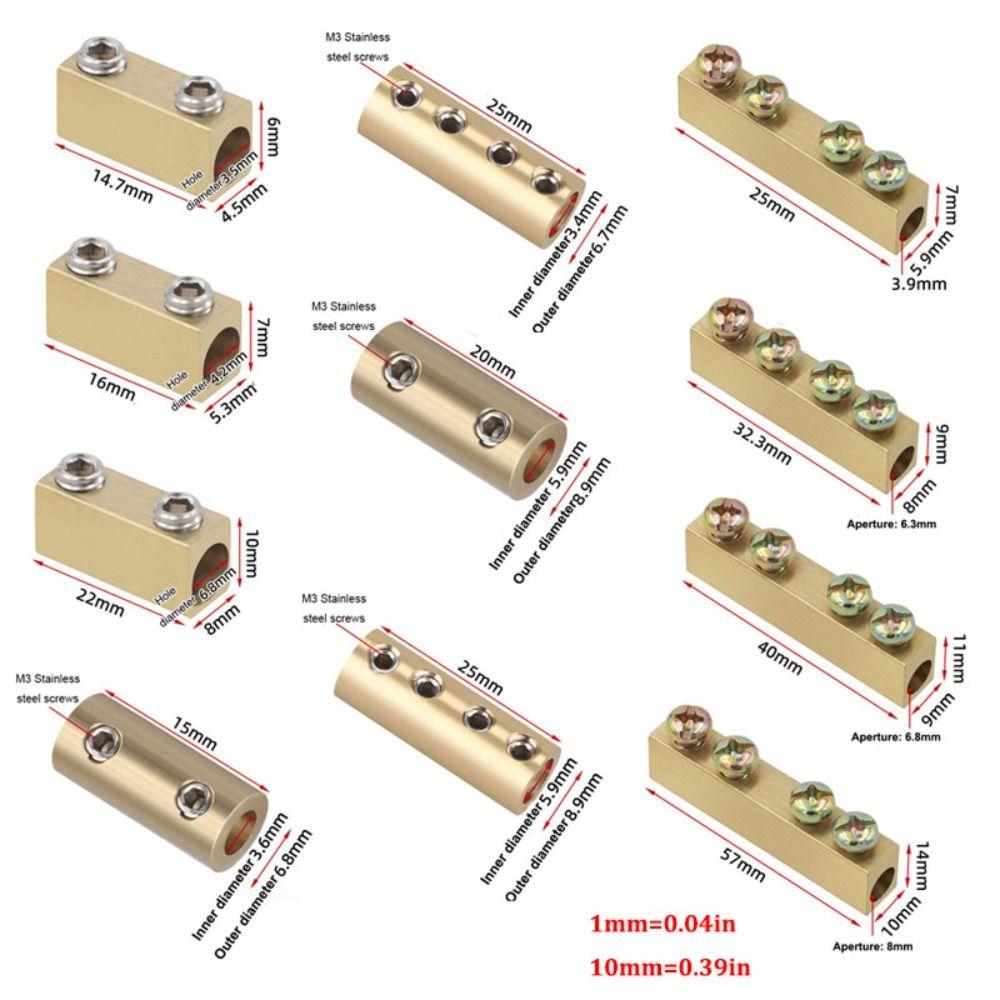 High Current Electrical Wire Connector 10/20/60A Wire Connector Nut Kit  Circuit Layout