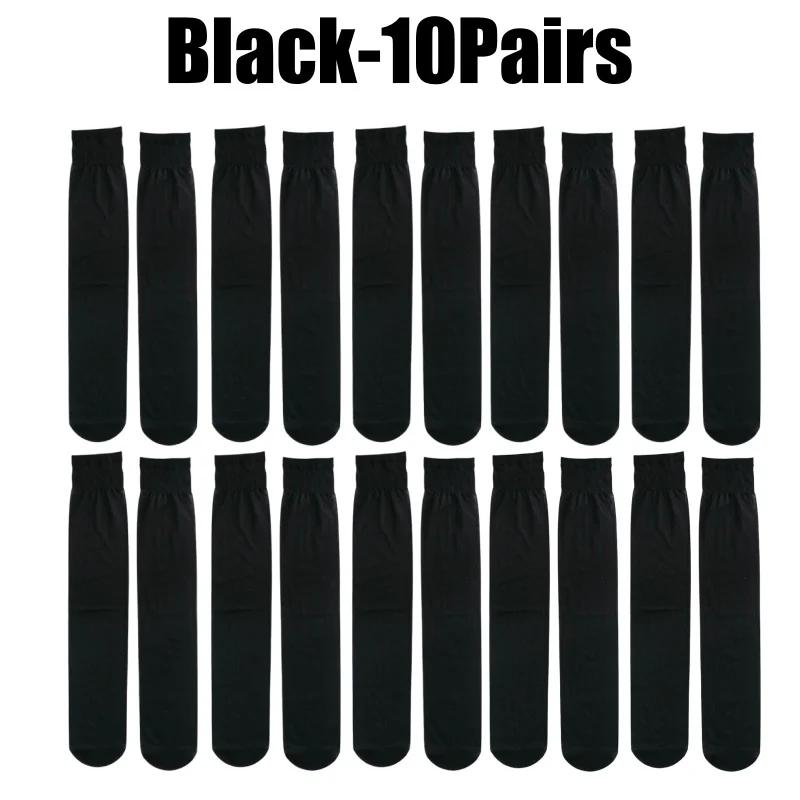 Ultra Thin Sheer Leg Socks Women Thigh High Stockings Mid Calf JK Summer Lightweight Breathable Fashion Footwear Airy Wear