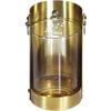 Penguin Going Candle Lantern, Outdoor, Gold