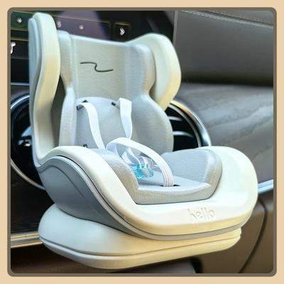 Pour Poupée de Voiture Labubu Siège de Sécurité Chaise de Dessin Animé Modèle pour Voiture Kawaii Poupée Ob11 Siège Décoration de Sortie Accessoires de Styling Intérieur de Voiture
