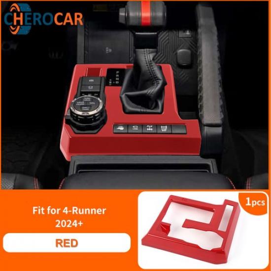 Red Center Gear Shift Level Control Cover Trim For Tacoma 4Runner 25+Accessories