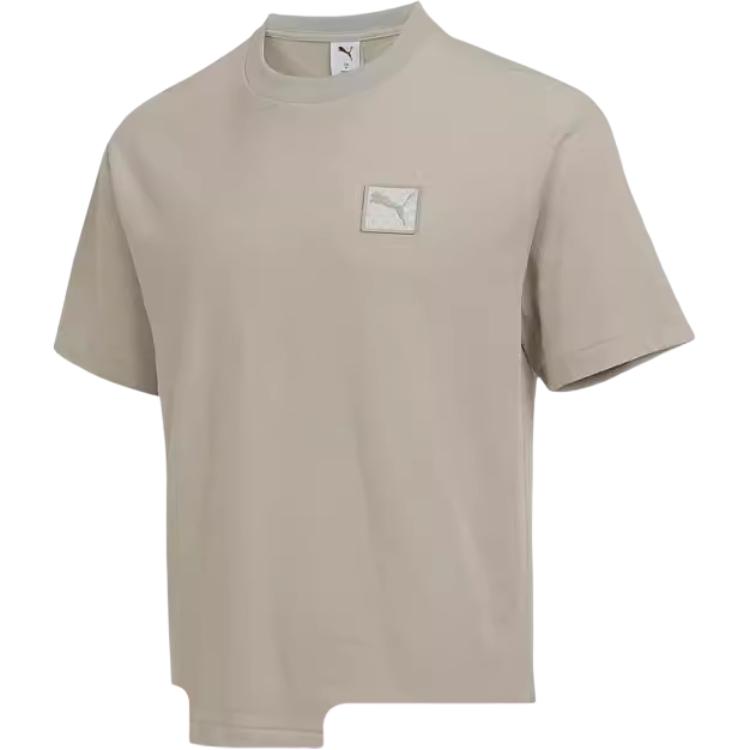 Puma Ess Badge Tee Sports Casual Short Sleeve Simple Round Neck T-Shirt Men Tops 634868-68