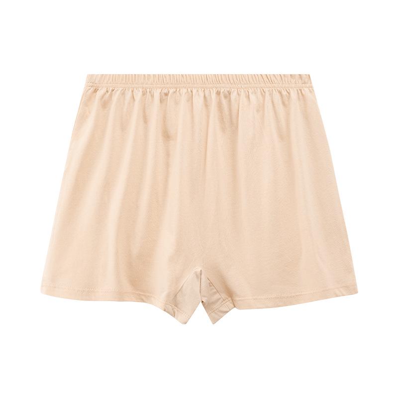 Plus Size High-Waisted Cotton Boxer Briefs for Elderly Men