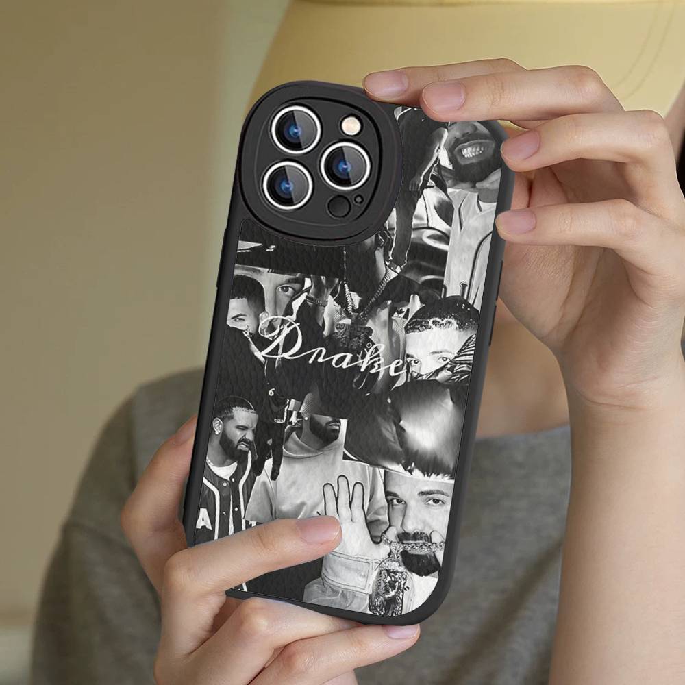 Sänger Rapper D-Drake Handyhülle Für IPhone 16 15 14 13 12 11 Pro Max Plus 16E Weiche Lederhülle