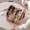 Retro Large-Capacity Makeup and Wash Bag for Travel and Home