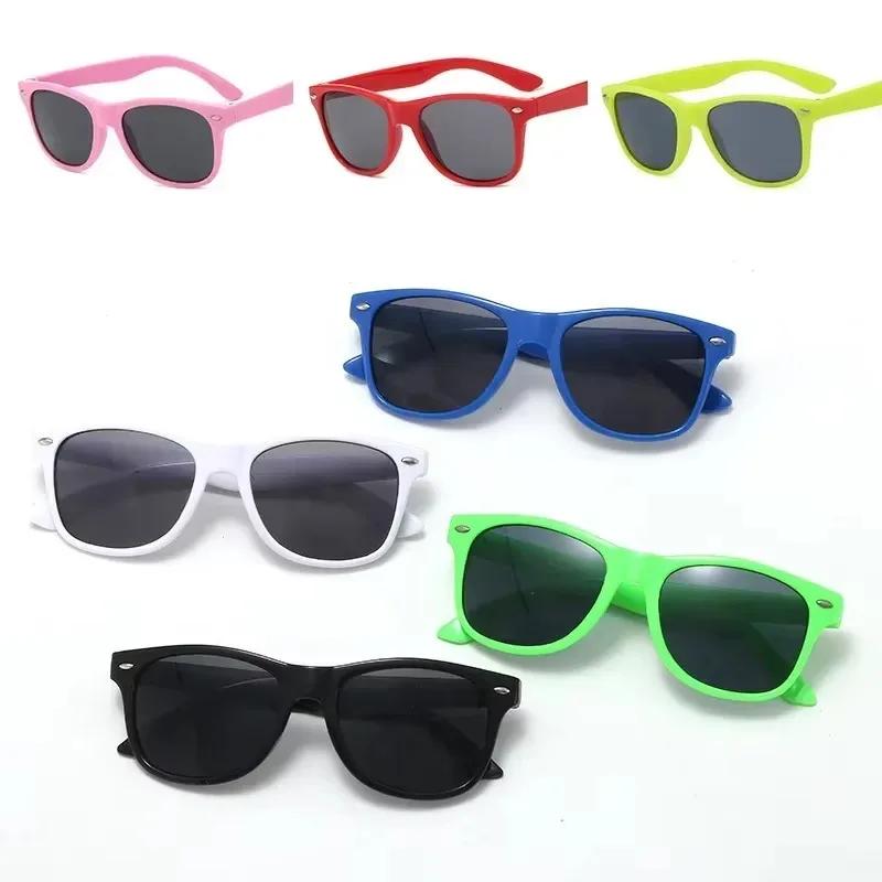 New Fashion Kids Sunglasses Black Anti UV Sun Glasses for Baby Girl Boy Child Sunshading Eyewear