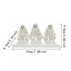 Candlestick Stand Halloween Silhouette Sculpture Decoration Gifts Party Tea Light Holder