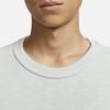 Nike T Shirts Men's Light Silver Crew Neck Moderate Straight Fit FN2646-034